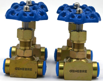 GENEBRE 3000PSI 2053 Needle Valve   3000 Lbs   3/8'' BSP A105