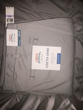 Mens Izod Saltwater Stretch Chino Pants 38x32 New W/tags