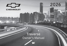 2026 Chevrolet Traverse Owners Manual User Guide