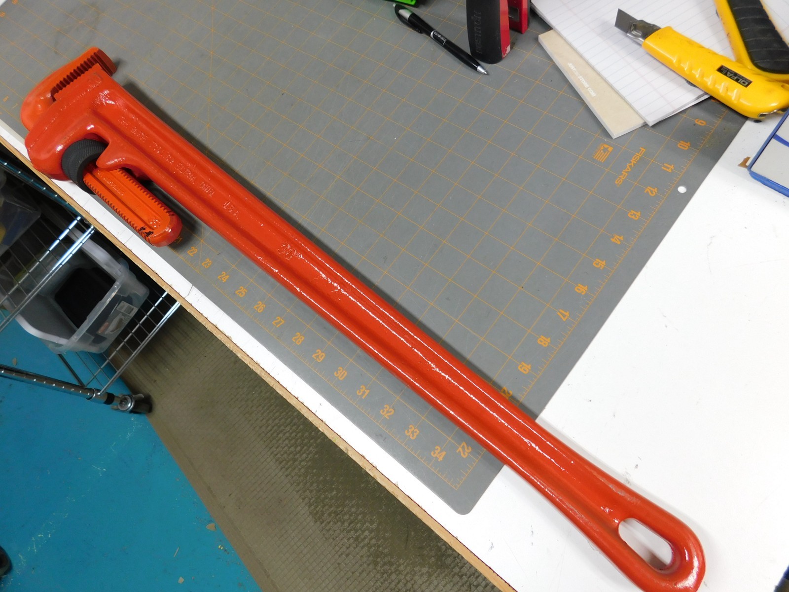 RIDGID 36 in Pipe Wrench, Heavy Duty, Restored