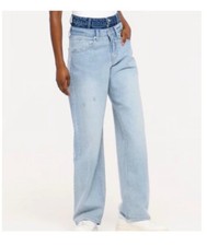 Wild Fable NWT Women's Mid-Rise 90's Relaxed Straight Jeans 4