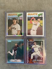 2026 Topps Heritage - Bryce Eldridge RC GIANTS Blue Foil Refractor (4) SSP👀🔥💎