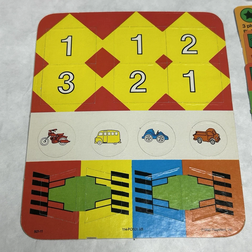 Juego de actividades de lectura y matemáticas Alphie II ruedas alas cosas Playskool NUEVO sin usar Foto 2 de 4