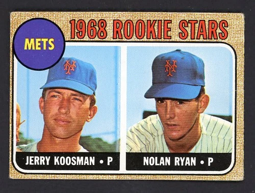 1968 TOPPS #177 NOLAN RYAN METS LOW MID GRADE 525209 (KYCARDS)