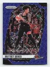 2024 Panini Prizm WNBA #113 Brittney Griner Blue Velocity Prizms