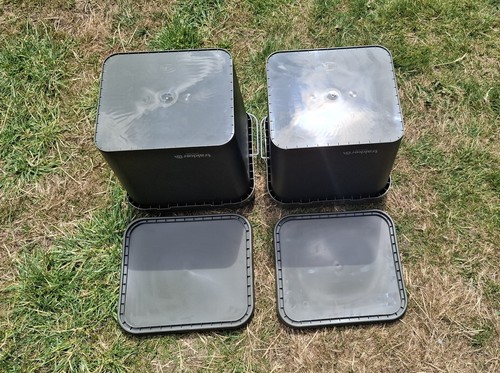 Trakker Karpfen Angeln Behälter Eimer Mehrzweck Wasserköder mit Deckel 17l x 2 - Bild 7 von 7