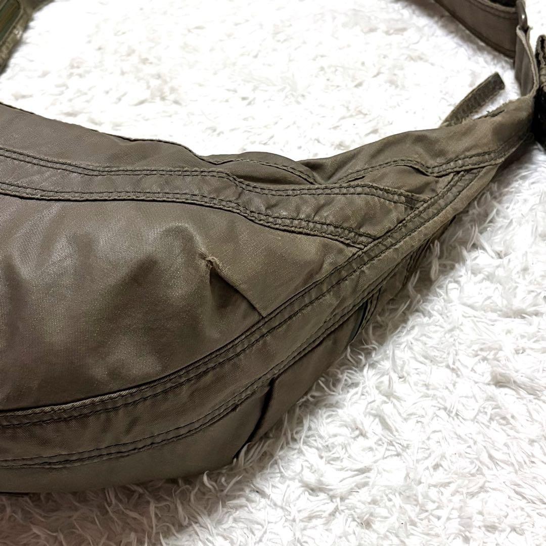 DIESEL shoulder Bag Grunge archive vintage y2k nylon khaki japan