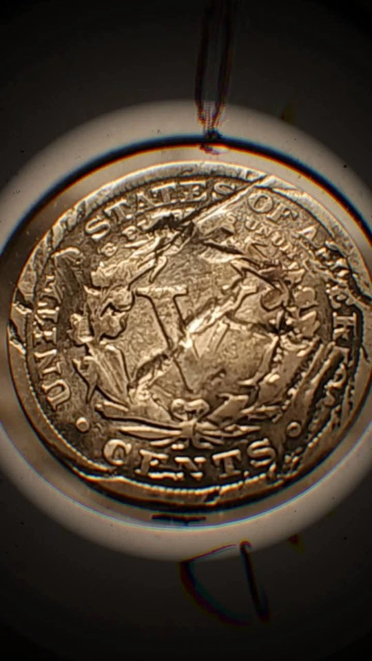 RARE FIND ERROR COLLECTORS HERE A 1910 V Nickel Plz Look @all Pics Must See - Image 2 of 4