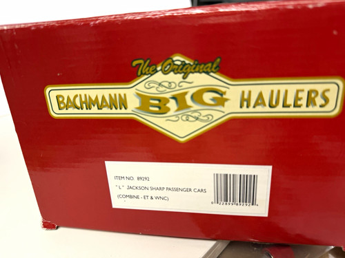 Coche de pasajeros Bachmann Big Haulers calibre G Jackson Sharp ET&WNC 89292 verde | Condition: Used