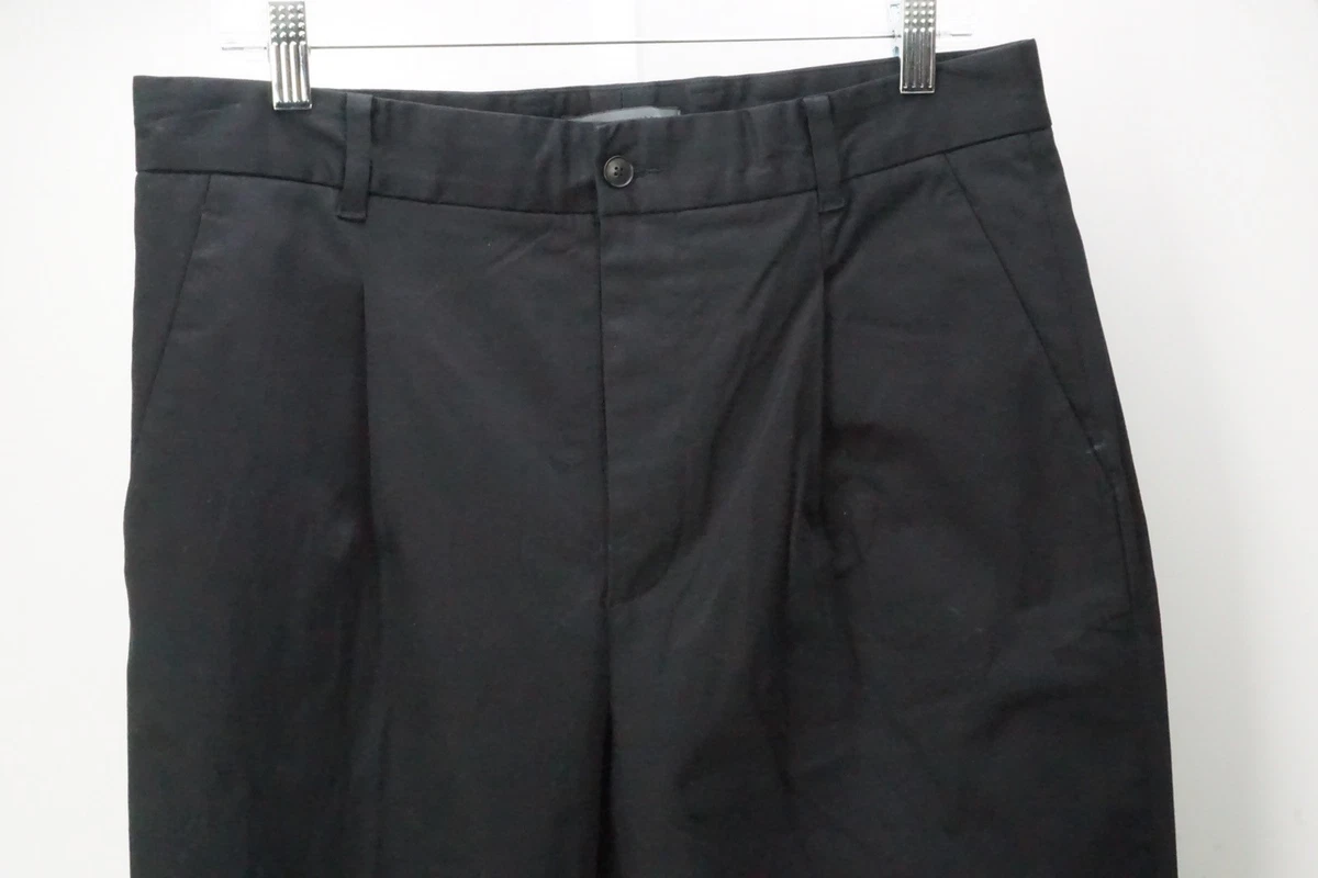 Pantaloni John Varvatos Motor City &ndash; Bianco Satinato, Taglia 33, Nuovi Con Etichette