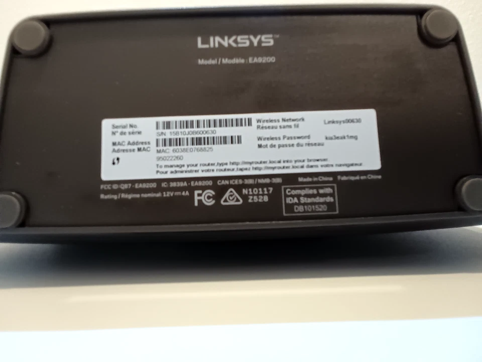 Linksys Wi-Fi Router (EA9200) (Router Only) (Not Tested) - Image 2 of 4