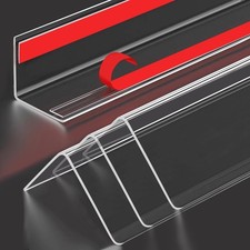 4PCS Wall Corner Protectors 42cm Self Adhesive Baby Safety Edge Guards Clear