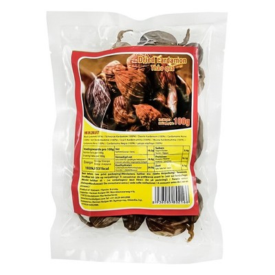 Tsaoko Vietnam schwarzer Kardamon Thao Qua 100g Cardamon black Vietnam