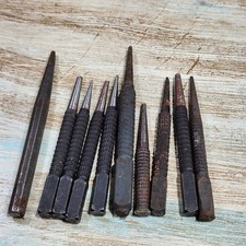 Vintage Pin Punch Nailset Misc Mixed Lot
