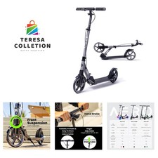 Aero Big Wheels Kick Scooter For Kids 6+, Tee...