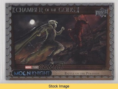 2023 Upper Deck Chamber of the Gods Gun Metal Moon Knight Arthur Harrow READ 6kv