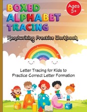 Boxed Alphabet Tracing Handwriting Practice Workbook: Letter Tracing for Kids...