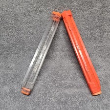 Lot of 2 NERF Rival 12 Round Magazine Ammo Clips Clear/ Orange OEM Replacements