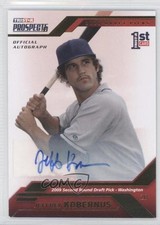 2009 TRISTAR Prospects Plus Gold 49/50 Jeff Kobernus Jeffrey #39 Auto 3e4