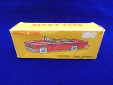 RARE ! DINKY TOYS 1:43 ? - BOITE VIDE Empty box - CHRYSLER NEW YORKER N° 24A