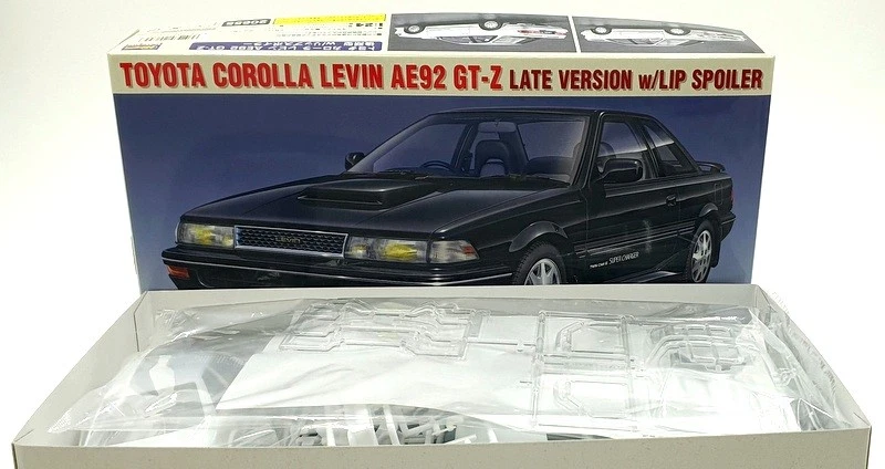 Hasegawa Kits 1/24 Scale 20655 - Toyota Corolla Levin AE92 GT-Z w/Lip Spoiler - Image 2 of 4