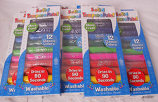 5 boxes NEW The Pencil Grip Kwik Stix Tempera Paint - 12 classic colors