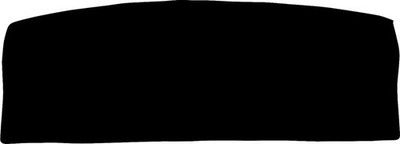 1978-79 Nova 2 Door Coupe Rear Seat Shelf Cover Without Rear Window Defroster