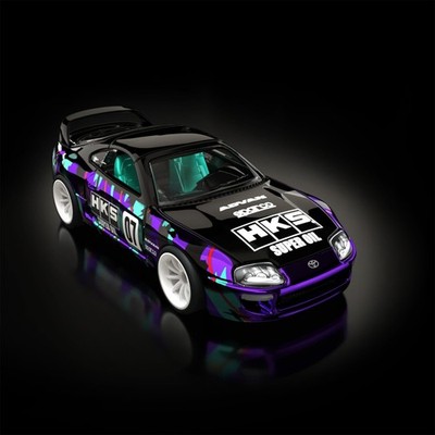 Hot Wheels RLC HKS 1997 Toyota Supra Exclusive Selections Black