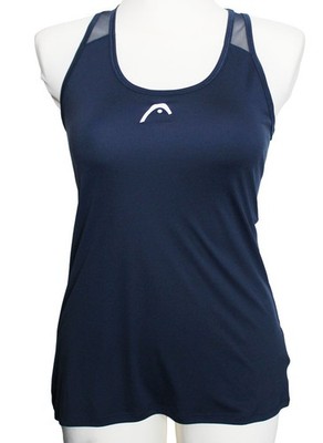 DAMEN TENNISTOP TANK TANKTOP SPORTTOP TOP SPIRIT 814542 BLAU NAVY HEAD Gr. XS  