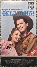 OKLAHOMA Rodgers & Hammerstein (vhs) Gordon MacRae, Shirley Jones. NEW. CBS FOX