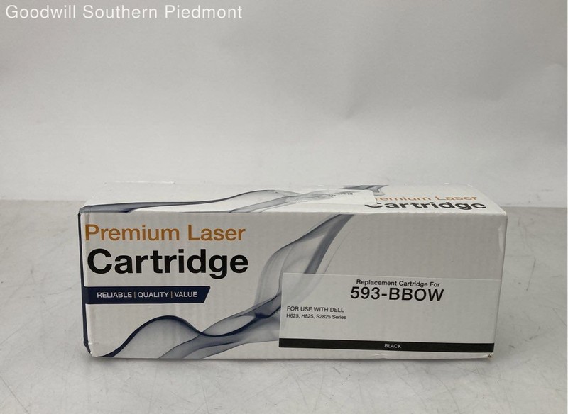 Laser Cartridge Replacement for 593-BBOW for Use w/ Dell H625/S825 Series Black