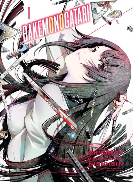 Bakemonogatari (Manga), volume 1 by NisiOisiN (Paperback Book)
