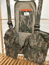 Mossy Oak Greenleaf Camo Turkey Hunting Vest Men’s XL RARE USA Made Vintage 90s