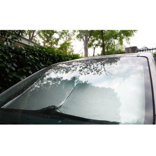 Parasol de coche portátil plegable bloquea rayos UV parasol mantener el coche fresco - Imagen 4 de 6