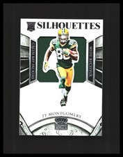 2015 Ty Montgomery Rookie Card Patch Crown Royale Silhouettes #239 /299 Packers