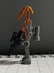 Lego Star Wars Commander Rocket Battle Droid Minifigure (8086)