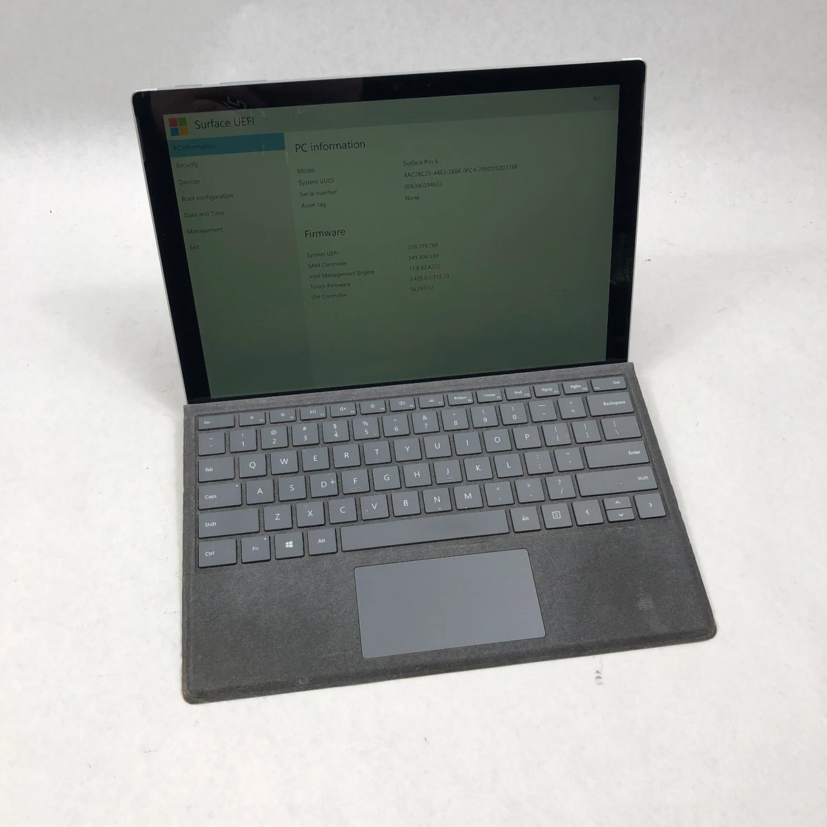 Microsoft Surface Pro Intel Core i5 7th Gen. PC Laptops & Netbooks