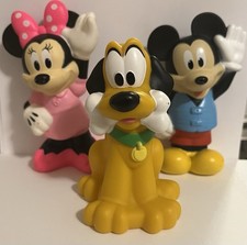 Just play/The Disney Store Bath Toy Lot of 3 Mickey Minnie Pluto
