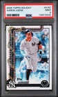 2025 Topps Holiday #H161 Aaron Judge PSA 9 MINT