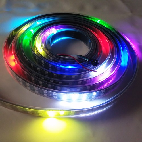 12V WS2811 5050 RGB LED Pixel Strip Light 600LEDs Double Row Addressable Magic - Picture 16 of 17