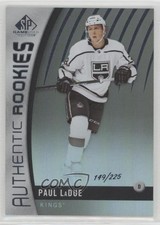 2017-18 SP Game Used Authentic Rookies Rainbow 149/225 Paul LaDue #121 4gp