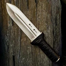 Custom Handmade Carbon Steel Blade Thorfinn Dagger Knife Hunting Knife Camping