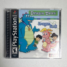 Dragon Tales Dragon Seek PS1 Sony PlayStation 1 Black Label 2000 Tested Works