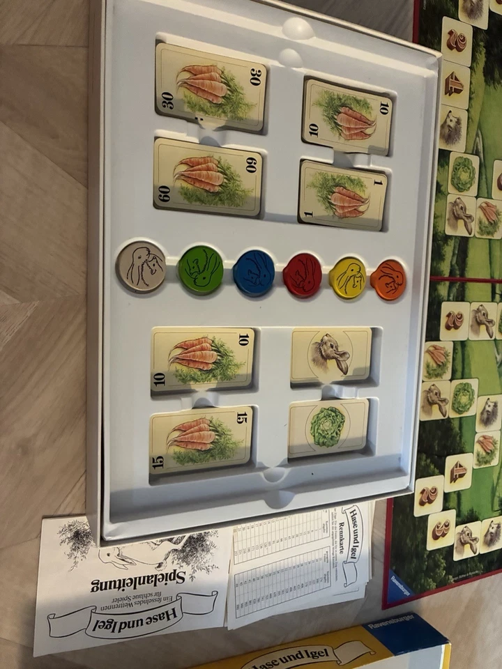 Gesellschaftsspiel Hase Und Igel 1978 Ravensburger Spiel Des Jahres - Bild 2 von 4