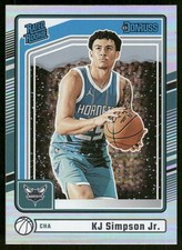 2024-25 Donruss Holo Winter #247 KJ Simpson Jr. RR - BSK