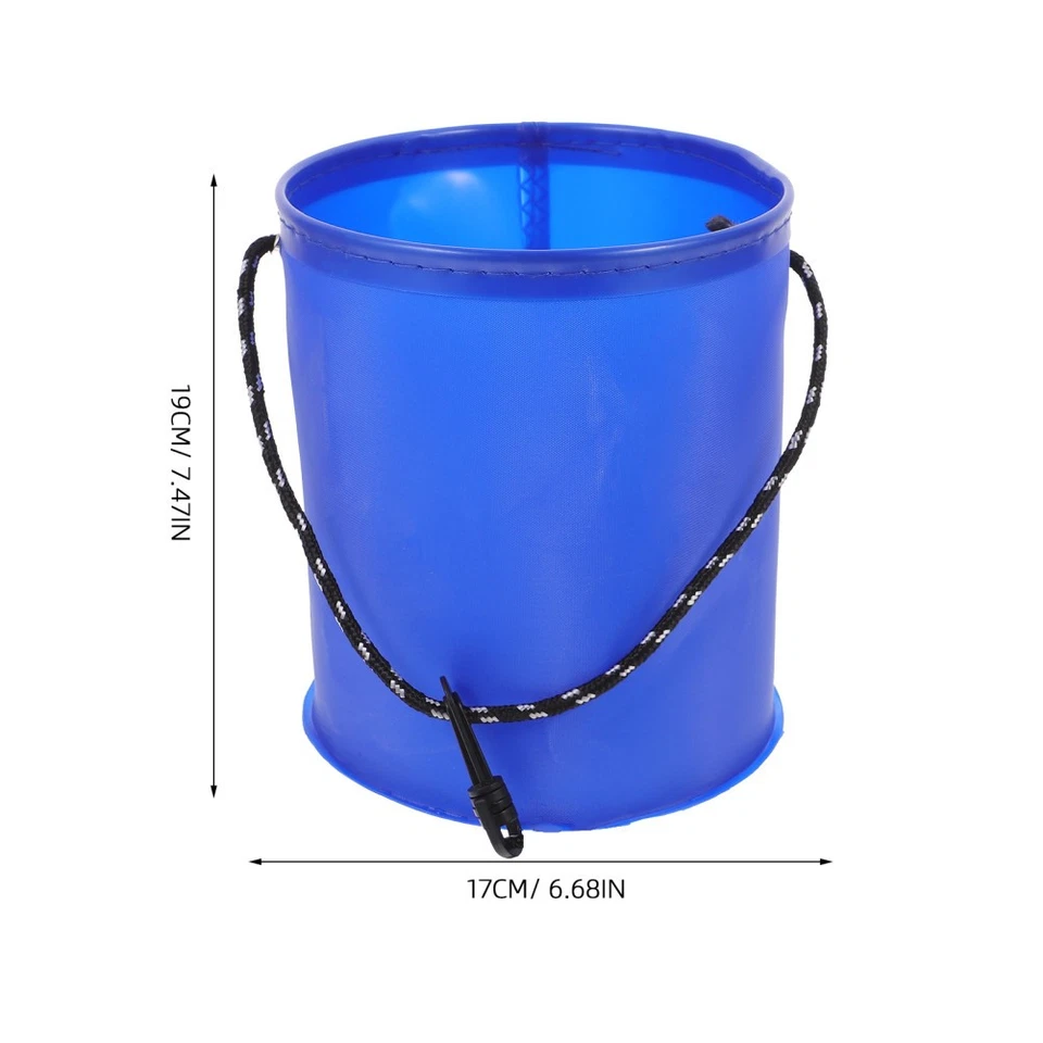 1PC Klapp Fisch Barrel EVA Angeln Eimer Wasser Lagerung Container Outdoor - Bild 2 von 4