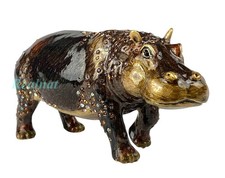 JAY STRONGWATER HIPPO HIPPOPOTAMUS SWAROVSKI CRYSTALS 6
