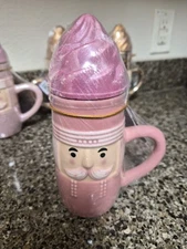 NEW Whipped Bliss Bath Bomb, Medium Pink by Beau Babe Beauty nutcracker mug 