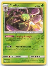 Cosmic Eclipse Cradily 11/236 NM Pokemon Reverse Holo Rare Tcg Card