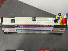 LEGO Train 9v 4558/10001 4547/10002 Incomplete Metroliner & Club Car